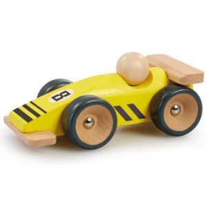 Early Learning Centre Wooden My First Car - Yellow