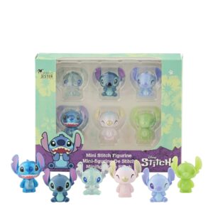 Enesco Disney Mini Stitch 6 Pack Figurine
