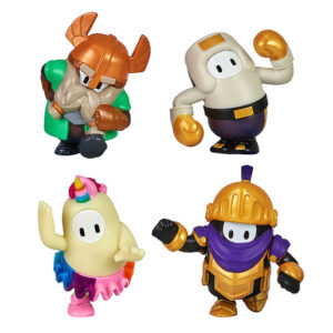 Fall Guys Hero Squad Mini Figures 4 Pack