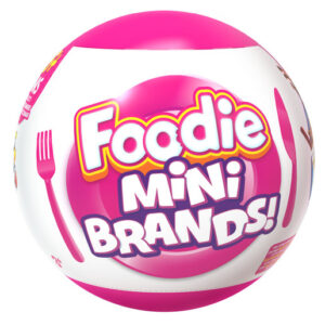 Foodie Mini Brands Mystery Capsule by ZURU (Styles Vary)