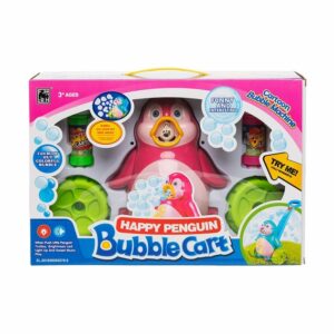 Happy Penguin Bubble Cart Toy
