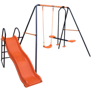 Hedstrom Saturn Multi-play Swing Set with Slide and Glider