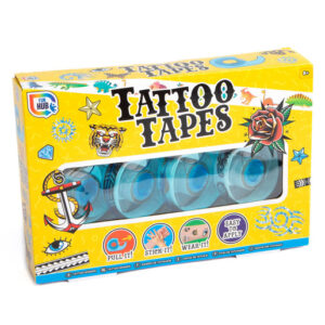 Jack's Tattoo Tapes 4 Pack - Yellow