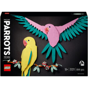LEGO Art The Fauna Collection – Macaw Parrots Set 31211