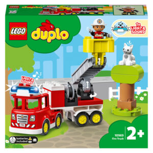 LEGO DUPLO Town Fire Engine Toy for 2 Year Olds 10969