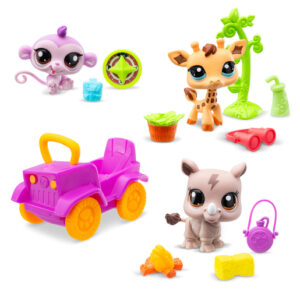 Littlest Pet Shop 3 Figure Safari Playset (Exclusive)