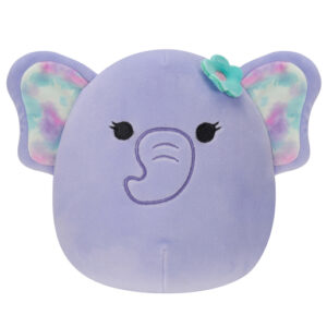 Original Squishmallows 7.5-Inch Soft Toy - Anjali the Purple Elephant
