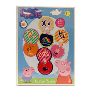 Peppa Pig Letter Puzzle Alphabet Game