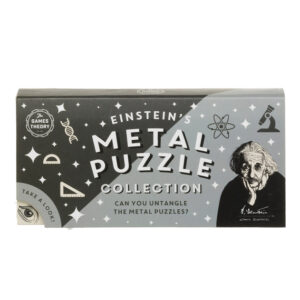 Professor Puzzle Einstein's Metal Puzzle Collection Set