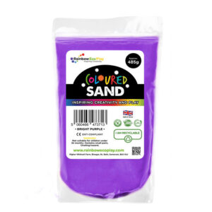 Rainbow Eco Play: Bright Sand Pouch 485G - Purple