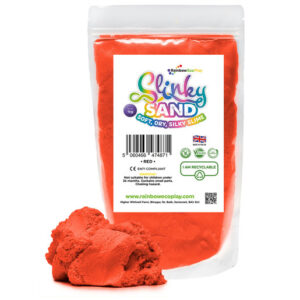 Rainbow Eco Play: Slinky Sand Pouch 1KG - Red