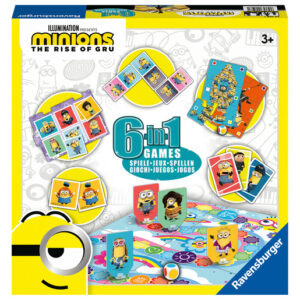 Ravensburger Minions 2 The Rise of Gru 6 in 1 Games