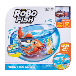 Robo Fish - Fish Tank Playset by Zuru - Orange