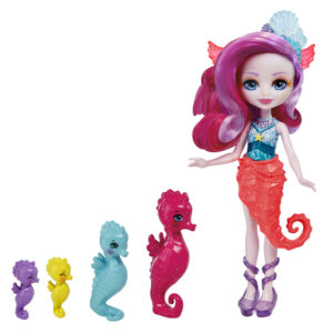 Royal Enchantimals Ocean Kingdom Sedda Seahorse Family Dolls