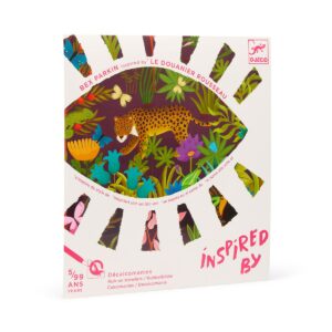 Rub-on Transfer Craft Kit Inspired by Rousseau