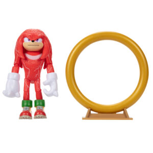 Sonic the Hedgehog Movie 2 - Knuckles 10cm Figure with Ring
