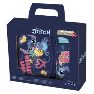 Disney Stitch Lunch Box and Water Bottle
