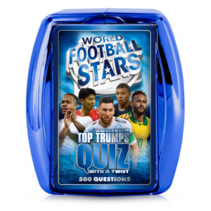 Top Trumps Quiz with a Twist - World Football Stars Card Game