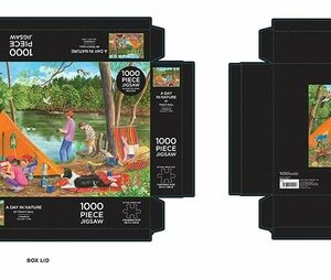WHSmith A Day In Nature 1000 Piece Jigsaw Puzzle