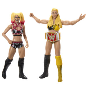 WWE Championship Showdown - Charlotte Flair VS. Alexa Bliss Action Figures