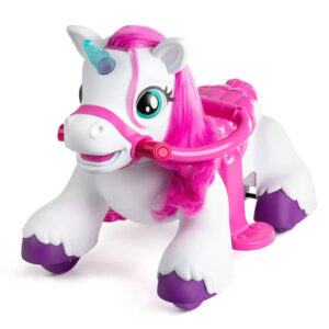 Xootz Unicorn Electric Ride On Toy - White