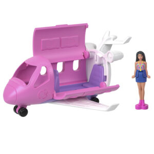 Barbie Mini BarbieLand Colour Change Plane Vehicle