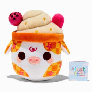 Claire's #plush Goals By Cuddle Barn 7'' Retro Mooshake Soft Toy