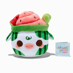 Claire's #plush Goals By Cuddle Barn 7'' Watermelon Mooshake Soft Toy