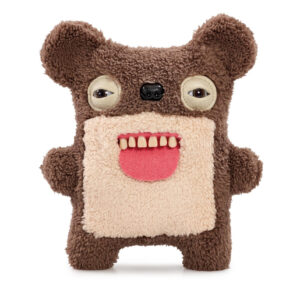 Fuggler New Fuggs on the Block - Scarescome Square Bear Soft Toy
