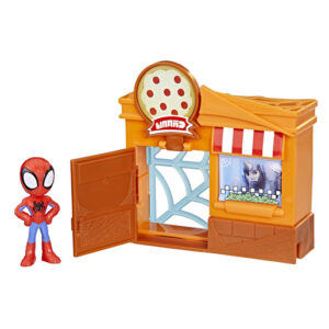 Marvel Spidey and his Amazing Friends City Blocks - Pizza Parlour Playset