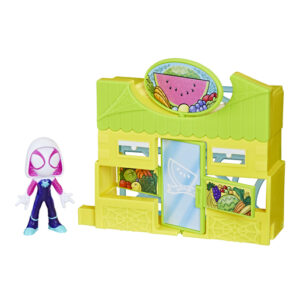 Marvel Spidey and his Amazing Friends City Blocks - Supermarket Playset