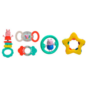 Peppa Pig Baby Rattle and Teething Set