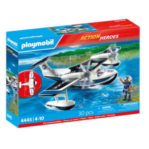 Playmobil 4445 Police Seaplane Construction Set