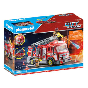 Playmobil 71233 City Action Rescue Fire Truck Construction Set
