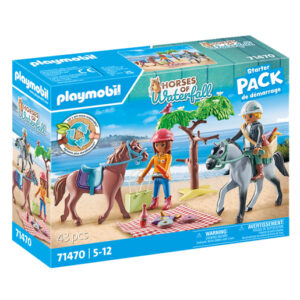 Playmobil 71470 Horses of Waterfall - Trip to the Beach Starter Pack