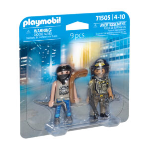 Playmobil 71505 Tactical Police with Thief DuoPack Construction Set