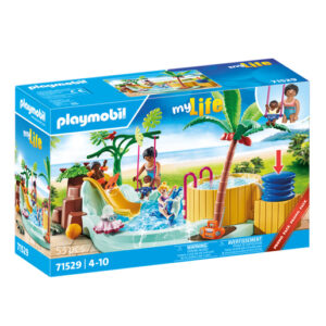 Playmobil 71529 My Life - Children's Pool with Whirlpool Promo Pack