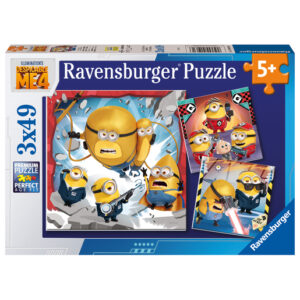 Ravensburger Despicable Me 3 x 49 Piece Puzzles