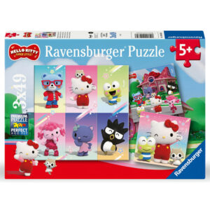 Ravensburger Hello Kitty 3 x 49 Piece Exclusive Puzzles