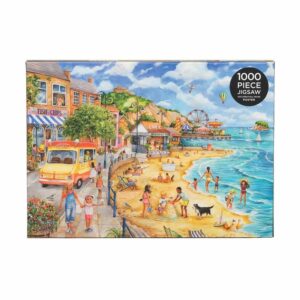WHSmith Sunshine At The Seaside 1000 Piece Jigsaw Puzzle