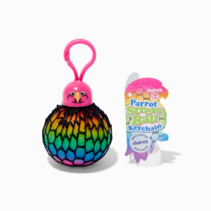 Claire's Parrot Squishy Mesh Ball Fidget Toy – Styles Vary