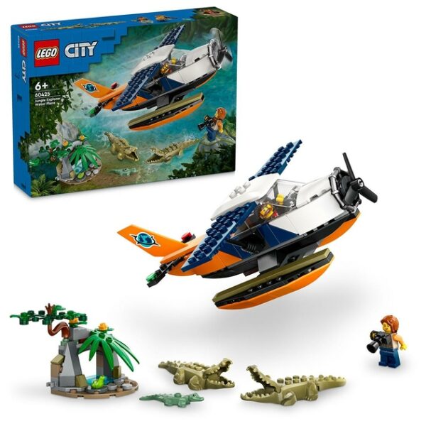 LEGO City Jungle Explorer Seaplane Toy Set 60425