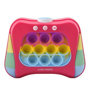 Lite Popz Push Button Fidget Game - Rainbow Camo