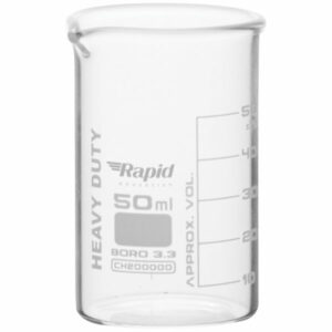 Rapid CH200005 Heavy Duty Borosilicate Glass Beaker 1000ml pack of 6