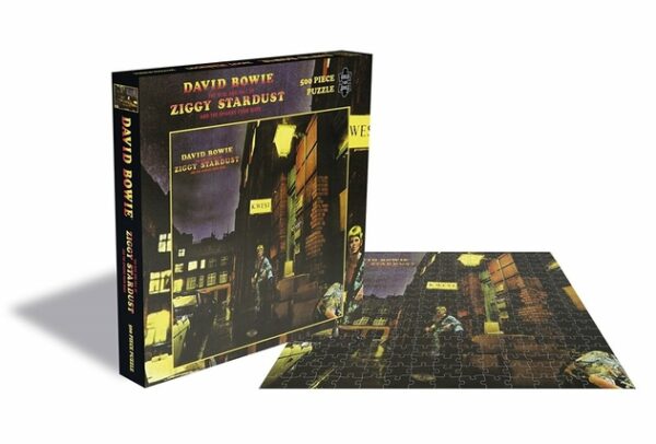 Rock Saws David Bowie: The Rise And Fall Of Ziggy Stardust And The Spiders From Mars (500 Piece Jigsaw Puzzle)