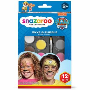 Snazaroo Paw Patrol Skye and Rubble Face and Body Painting Kit